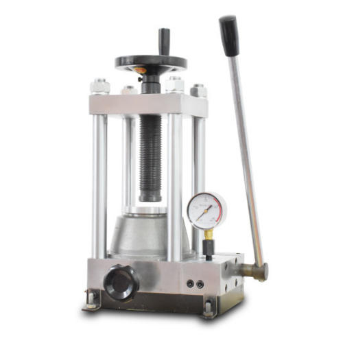 Small 15 Ton Manual Type Hydraulic Press Can be Used With XRF Analysis